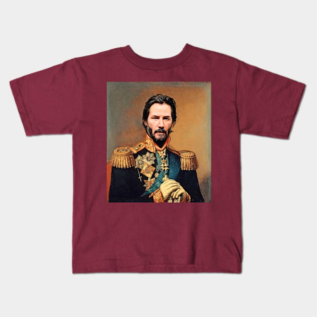 general Keanu reeves Kids T-Shirt by Gedogfx